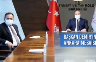 Başkan Demir’in Ankara Mesaisi