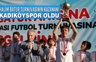 Halim Batur Turnuvasının Kazananı Kadıköyspor...