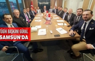 TÜGİK Başkanı Erkan Güral Samsun'da