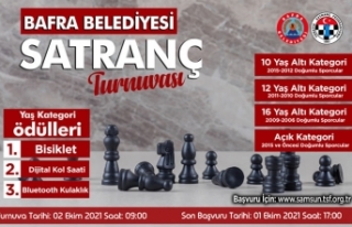 Bafra Belediyesi Satranç Turnuvası