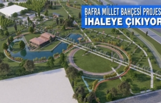 Bafra Millet Bahçesi Projesi İhaleye Çıkıyor