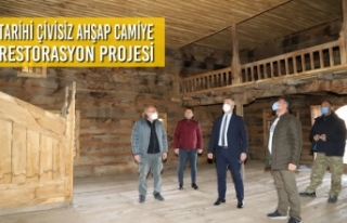 Tarihi Çivisiz Ahşap Camiye Restorasyon Projesi...