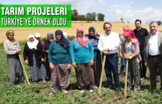 Tarım Projeleri Türkiye’ye Örnek Oldu