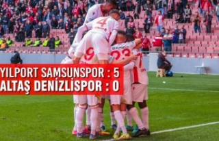 Yılport Samsunspor – Altaş Denizlispor : 5 –...