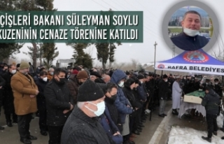Bakan Süleyman Soylu Kuzeninin Cenaze Törenine Katıldı