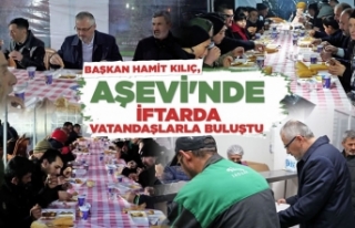 Başkan Hamit Kılıç, Aşevi'nde Vatandaşlarla...