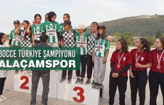 Bocce Türkiye Şampiyonu Alaçamspor