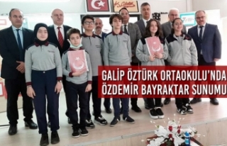 Galip Öztürk Ortaokulu’nda Özdemir Bayraktar...