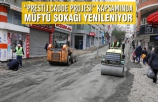 “Prestij Cadde Projesi” Kapsamında Müftü Sokağı...
