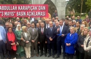 MHP Samsun İl Başkanı Abdullah Karapıçak'dan...