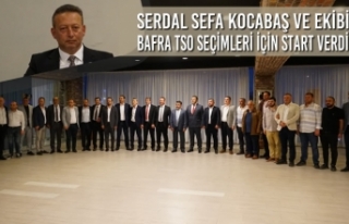 Serdal Sefa Kocabaş ve Ekibi Bafra TSO Seçimleri...