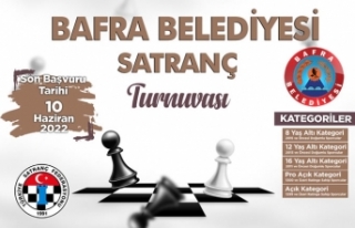 Bafra Belediyesi 3.Satranç Turnuvası
