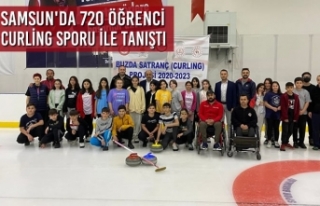 Samsun'da 720 Öğrenci Curling Sporu İle Tanıştı