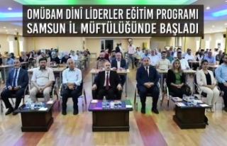 OMÜBAM Dinî Liderler Eğitim Programı Samsun İl...