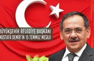 Samsun Büyükşehir Belediye Başkanı Mustafa Demir’in...
