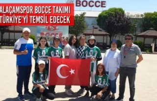Alaçamspor Bocce Takımı Türkiye’yi Temsil Edecek