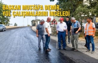 Başkan Demir, Yol Çalışmalarını İnceledi