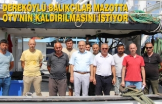 Dereköylü Balıkçılar Mazotta ÖTV’nin Kaldırılmasını...