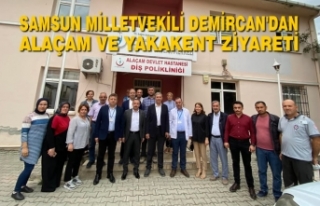 AK Parti Samsun Milletvekili Demircan'dan Alaçam...