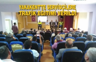 Yakakent'te Servisçilere Trafik Eğitimi