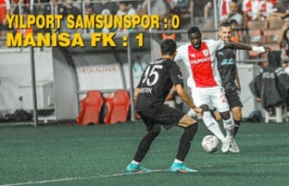 Yılport Samsunspor : 0 – Manisa Fk : 1