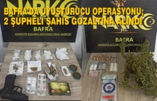 Bafra’da Uyuşturucu Operasyonu; 2 Şüpheli Şahıs...
