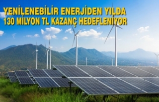Yenilenebilir Enerjiden Yılda 130 Milyon Tl Kazanç...