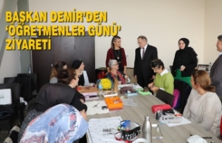 Başkan Demir’den ‘Öğretmenler Günü’ Ziyareti