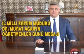 İl Milli Eğitim Müdürü Dr. Murat Ağar’ın...