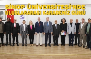 Sinop Üniversitesinde “31 Ekim Uluslararası Karadeniz...