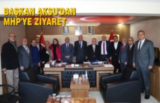 Başkan Aksu'dan MHP'ye Ziyaret