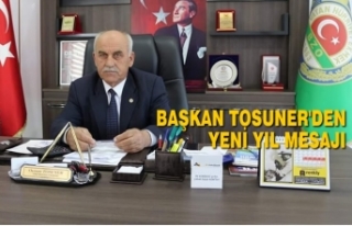 Başkan Osman Tosuner'den Yeni Yıl Mesajı