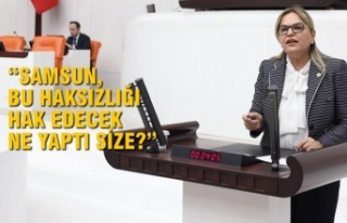 CHP’li Hancıoğlu; “Samsun, bu haksızlığı...