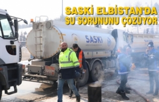 SASKİ Elbistan'da Su Sorununu Çözüyor