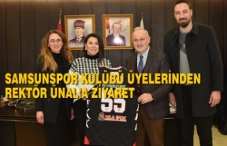 Samsunspor Kulübü Üyelerinden Rektör Ünal’a...