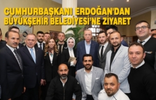 Cumhurbaşkanı Erdoğan, Büyükşehir Belediyesi’ni...