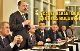 Ticaret Bakanı Muş, Samsun'da Esnafla Bir Araya...