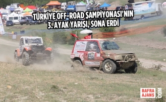 Türkiye Off-Road Şampiyonası'nın 3. Ayak Yarışı, Sona Erdi