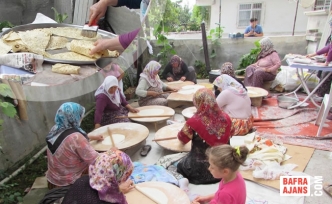 Kavak'ta Kadınlardan 15 Temmuz Şehitler Camisi'ne Destek