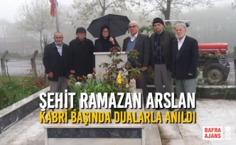 Şehit Ramazan Arslan Kabri Başında Dualarla Anıldı