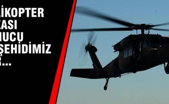 Skorsky Tipi Polis Helikopteri Düştü; 12 Şehit
