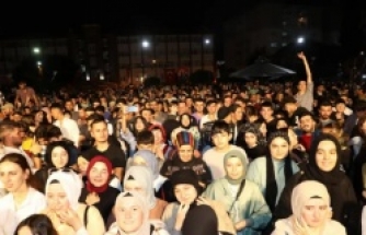Bafra’da Gençler Düzenlenen Konserle Doyasıya Eğlendi