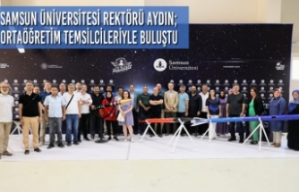 Samsun Üniversitesi Rektörü Aydın; Ortaöğretim Temsilcileriyle Buluştu