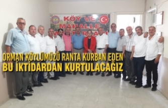 CHP’li Hancıoğlu’ndan Dört İlçede ‘Orman Köylüsü’ Toplantısı