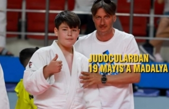 Judoculardan 19 Mayıs’a Madalya