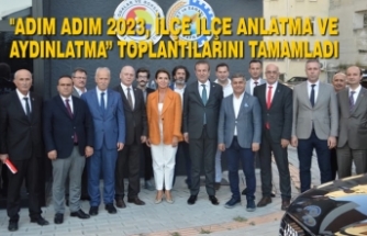 MHP Samsun "Adım Adım 2023, İlçe İlçe Anlatma ve Aydınlatma” Toplantılarını Tamamladı