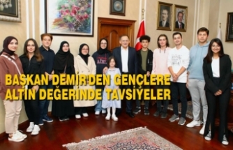 Başkan Demir'den Gençlere Altın Değerinde Tavsiyeler