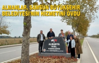 Almanlar, Samsun Büyükşehir Belediyesi'nin Hizmetini Övdü