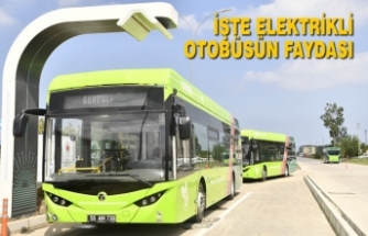 İşte Elektrikli Otobüsün Faydası