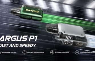 Çok hızlı! E-sigara devi VOOPOO, hızlı şarj olan fütüristik e-sigarayı piyasaya sürdü ARGUS P1